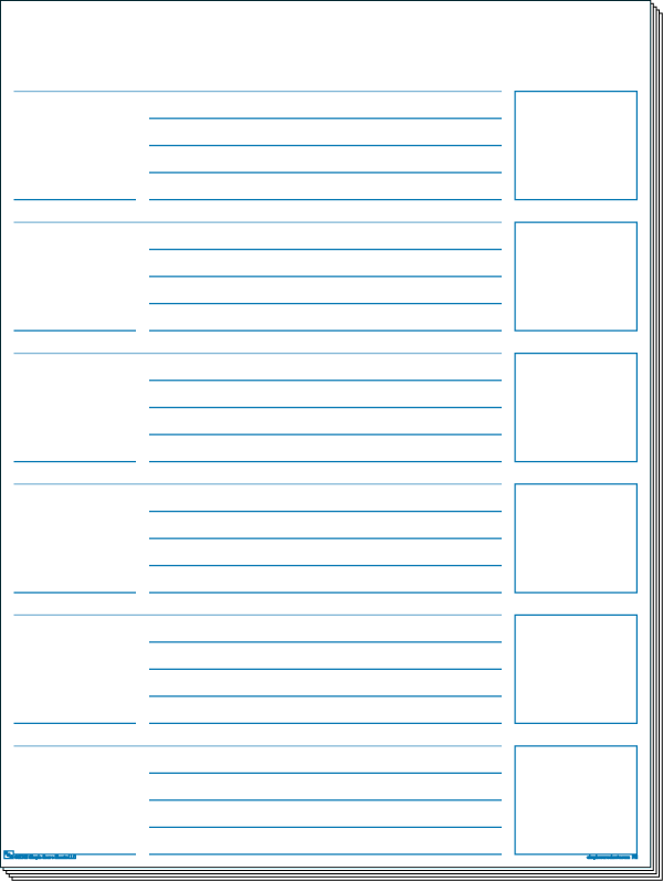 Event Score Pad – Simple Score Sheets